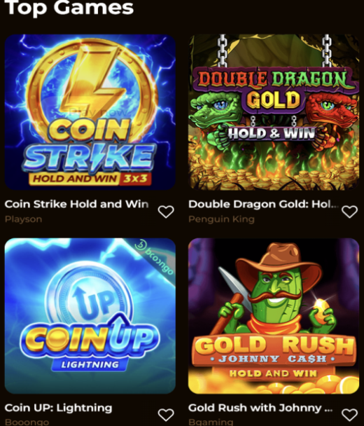 Rolldorado Casino-Registrierung